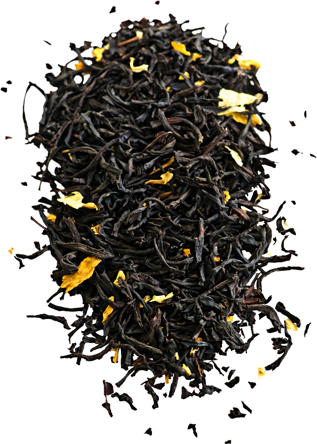 Black Tea Leaves Cutout